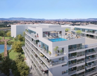 residence seniors jardins arcadie _CANET EN ROUSSILLON_VUE_AER_03 640x500